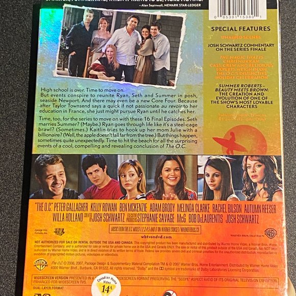 The O.C. - The Complete Fourth Season (DVD, 2007, 5-Disc Set) - Picture 3 of 6